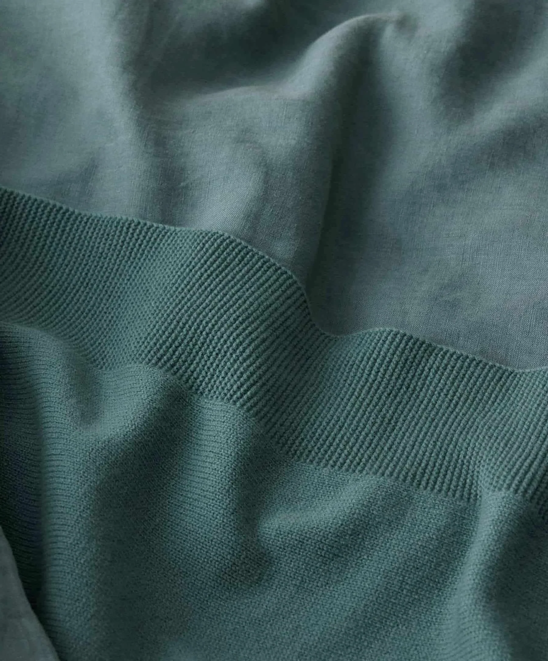 100% NZ Merino Wool Throw - Bluestone - Image 4