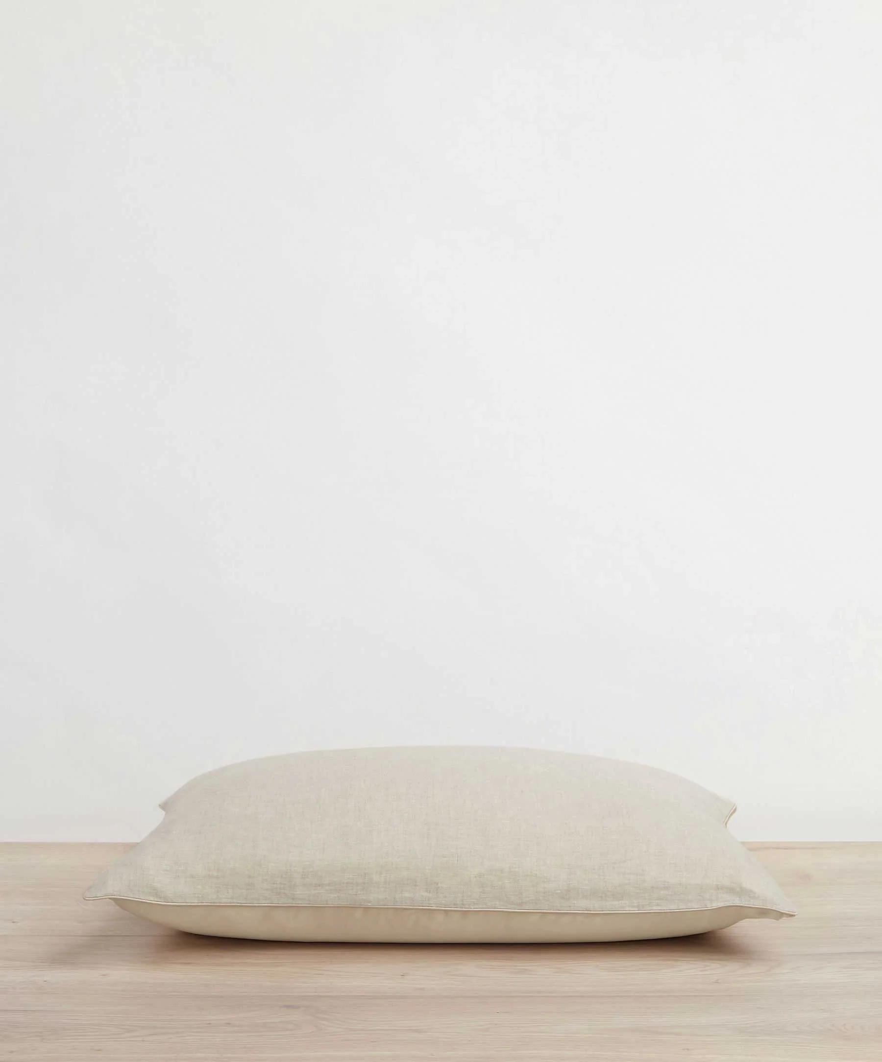 A duo of silk and linen - Natural - Image 4