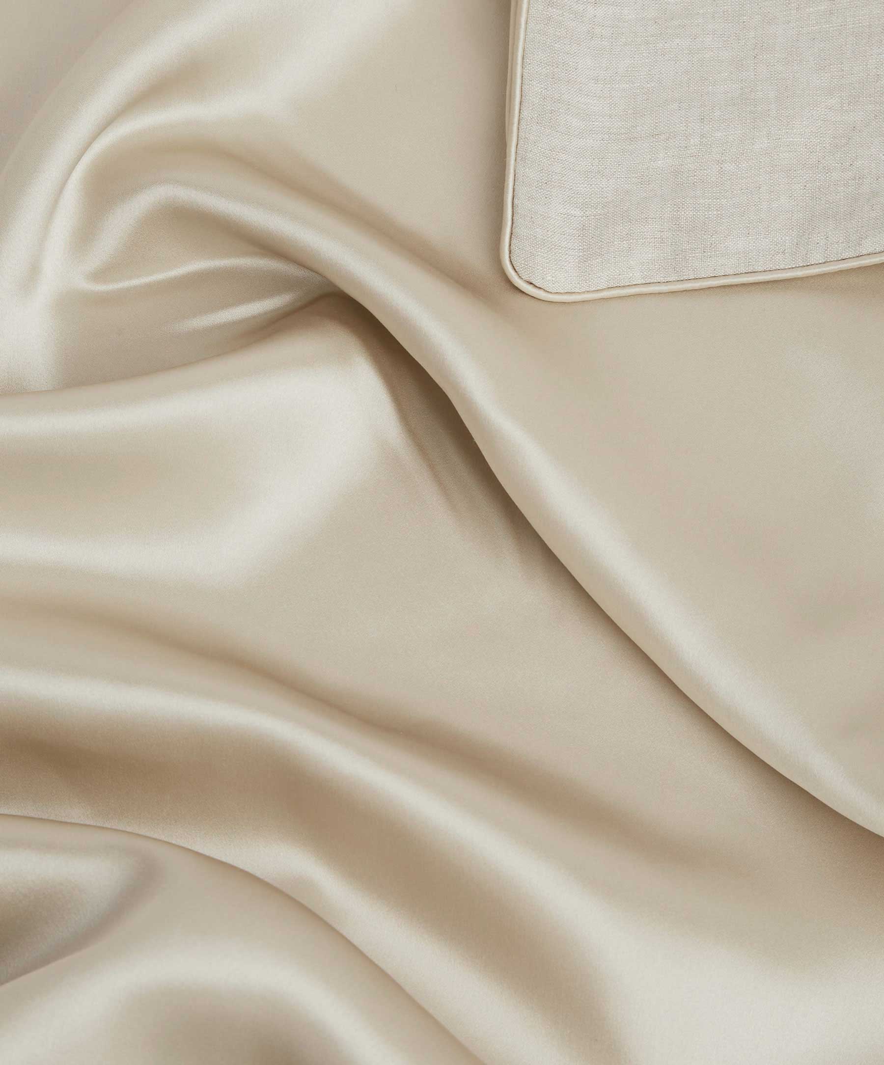 A duo of silk and linen - Natural - Image 5