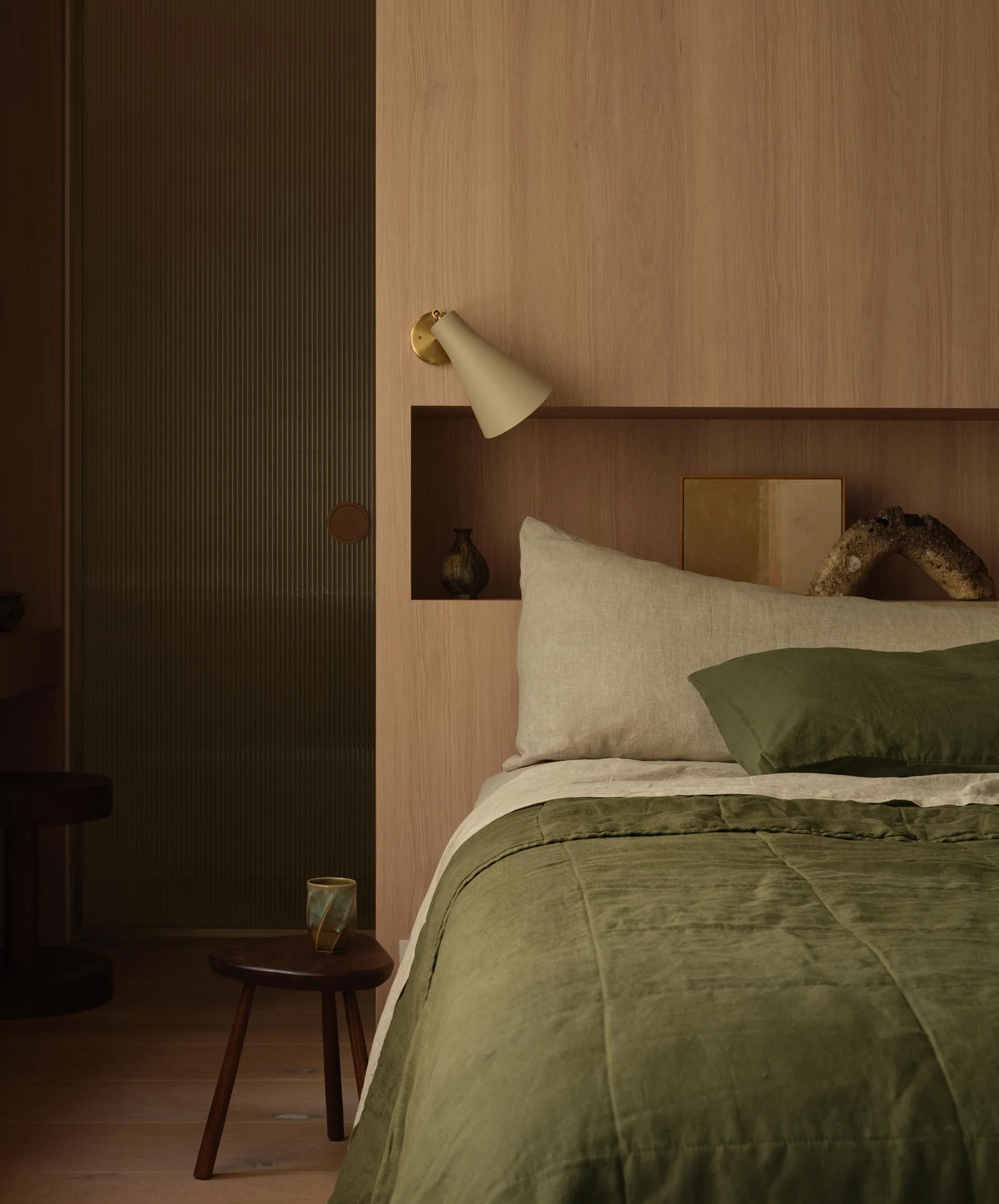 Quilted Bedcover - Forest - Image 4