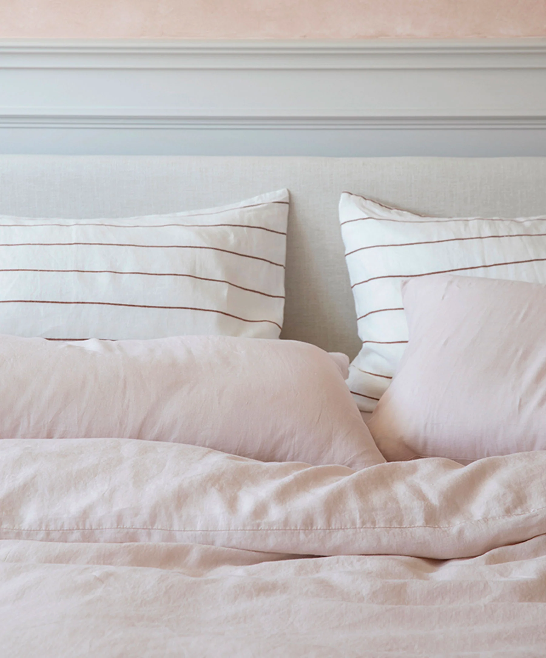 Linen Duvet Cover - Cedar Stripe - Image 3