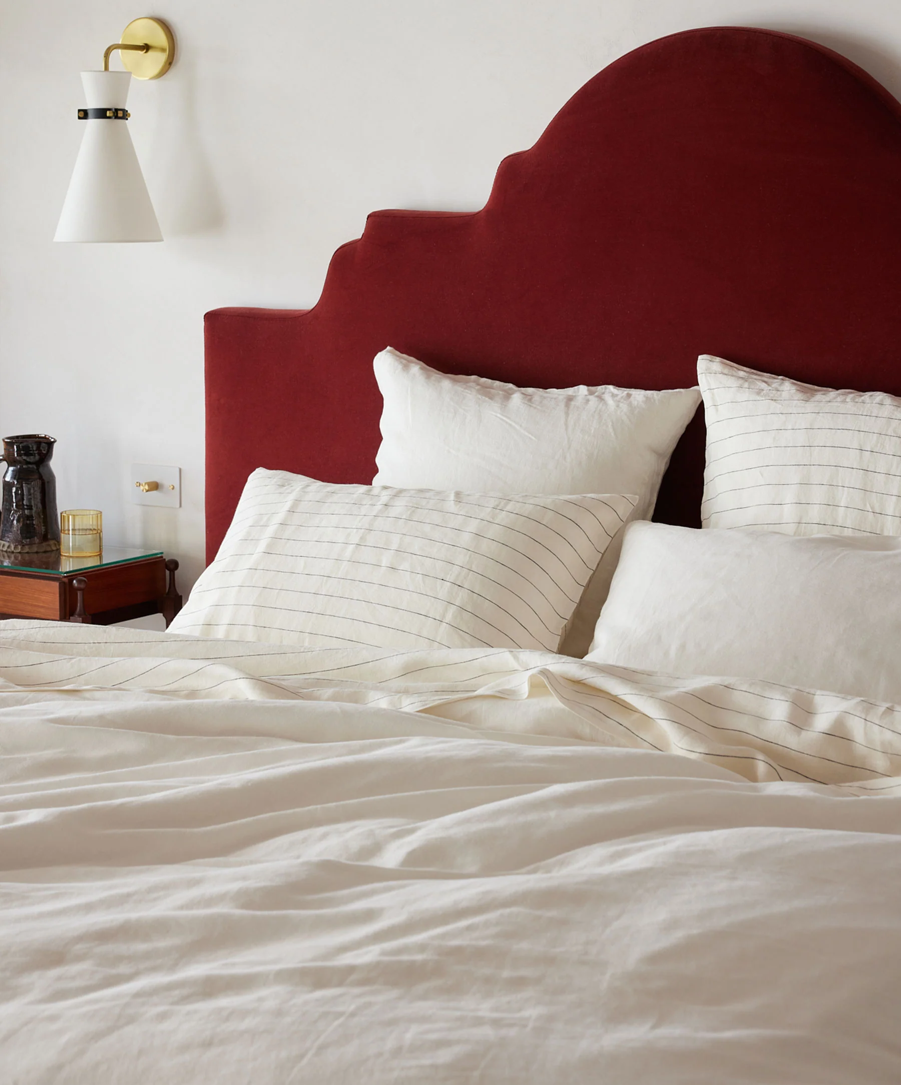 Linen Duvet Cover - Ivory - Image 3