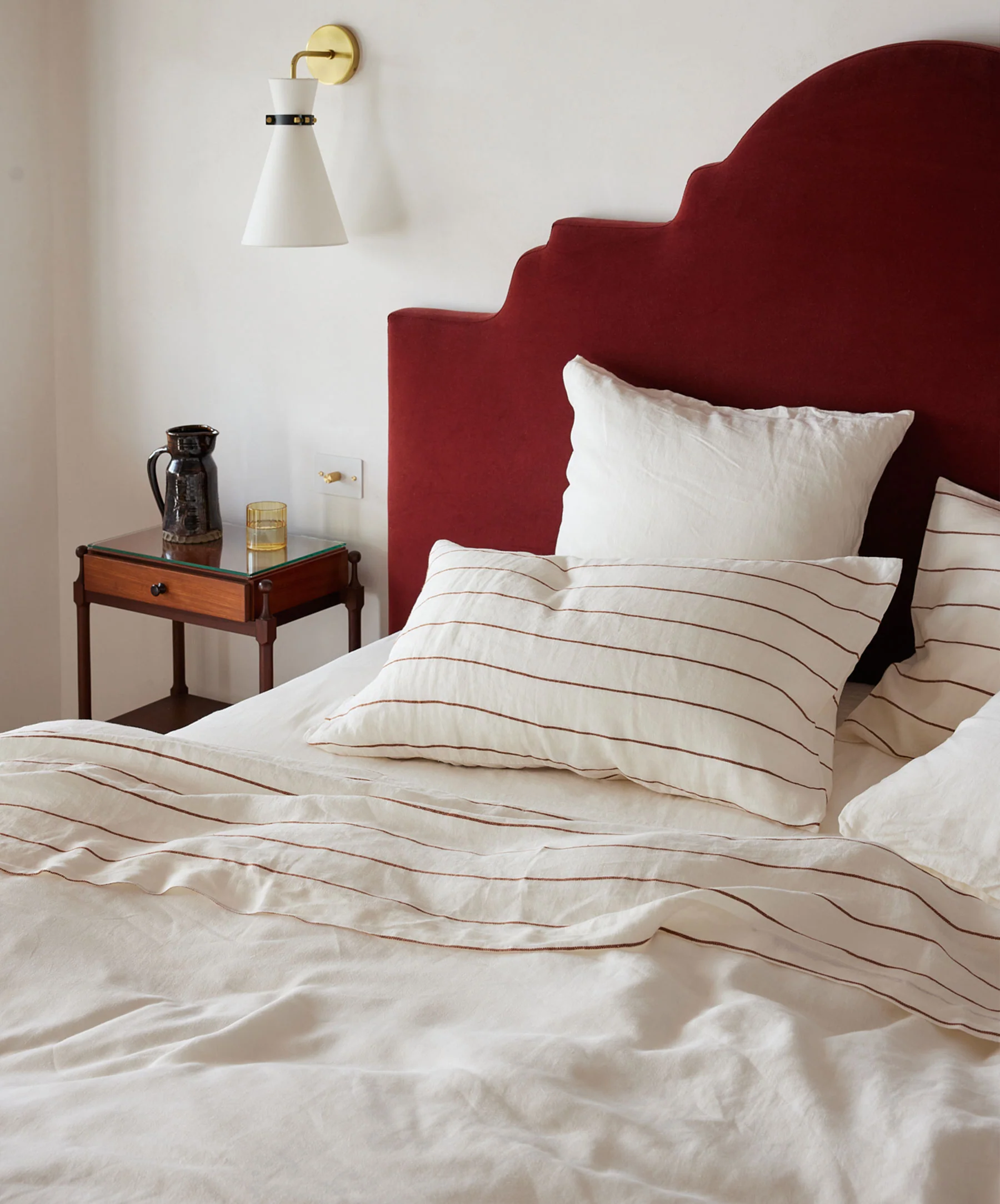 Linen Duvet Cover Set - Ivory - Image 5