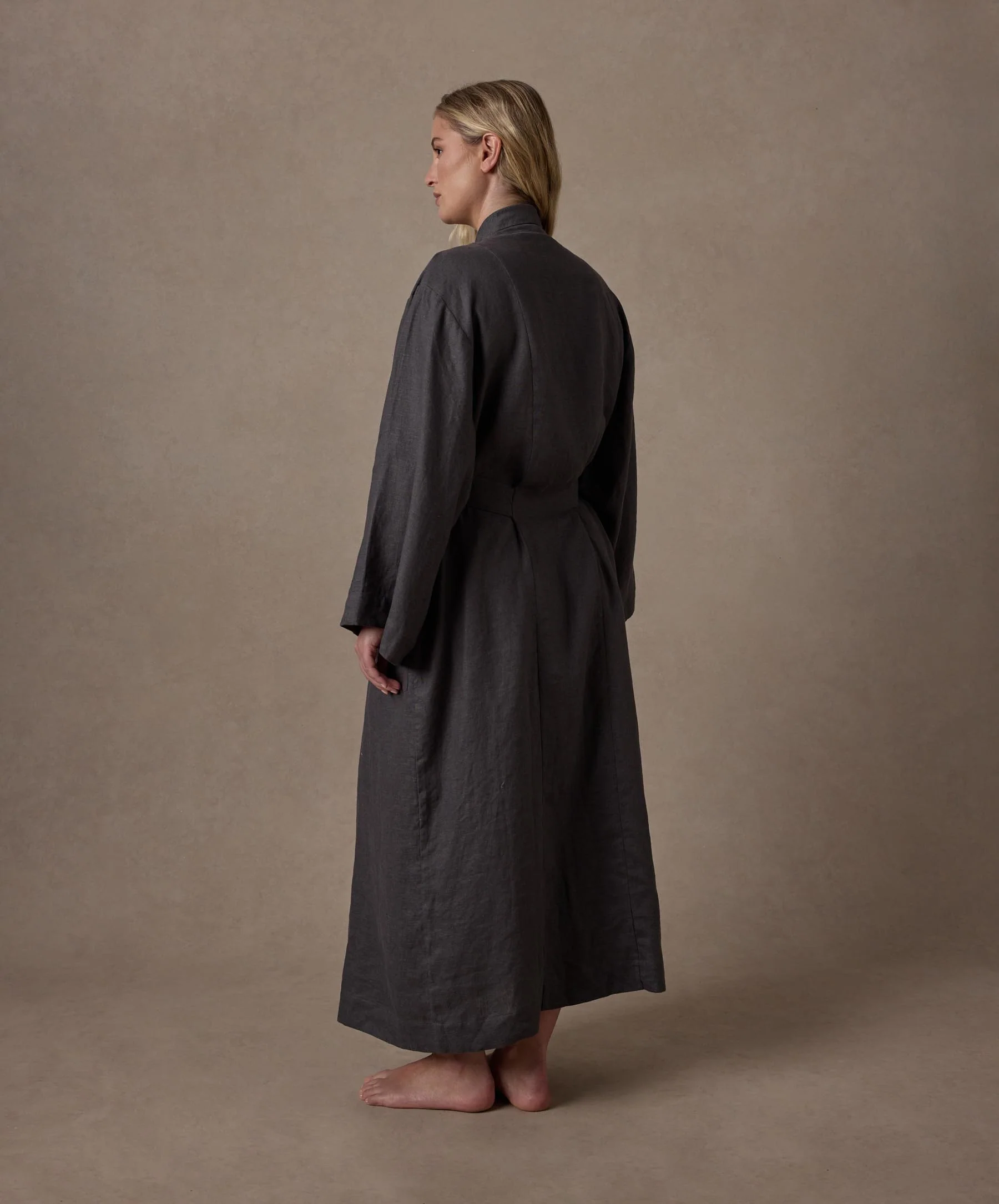 Linen Robe Edition II - Slate - Image 7