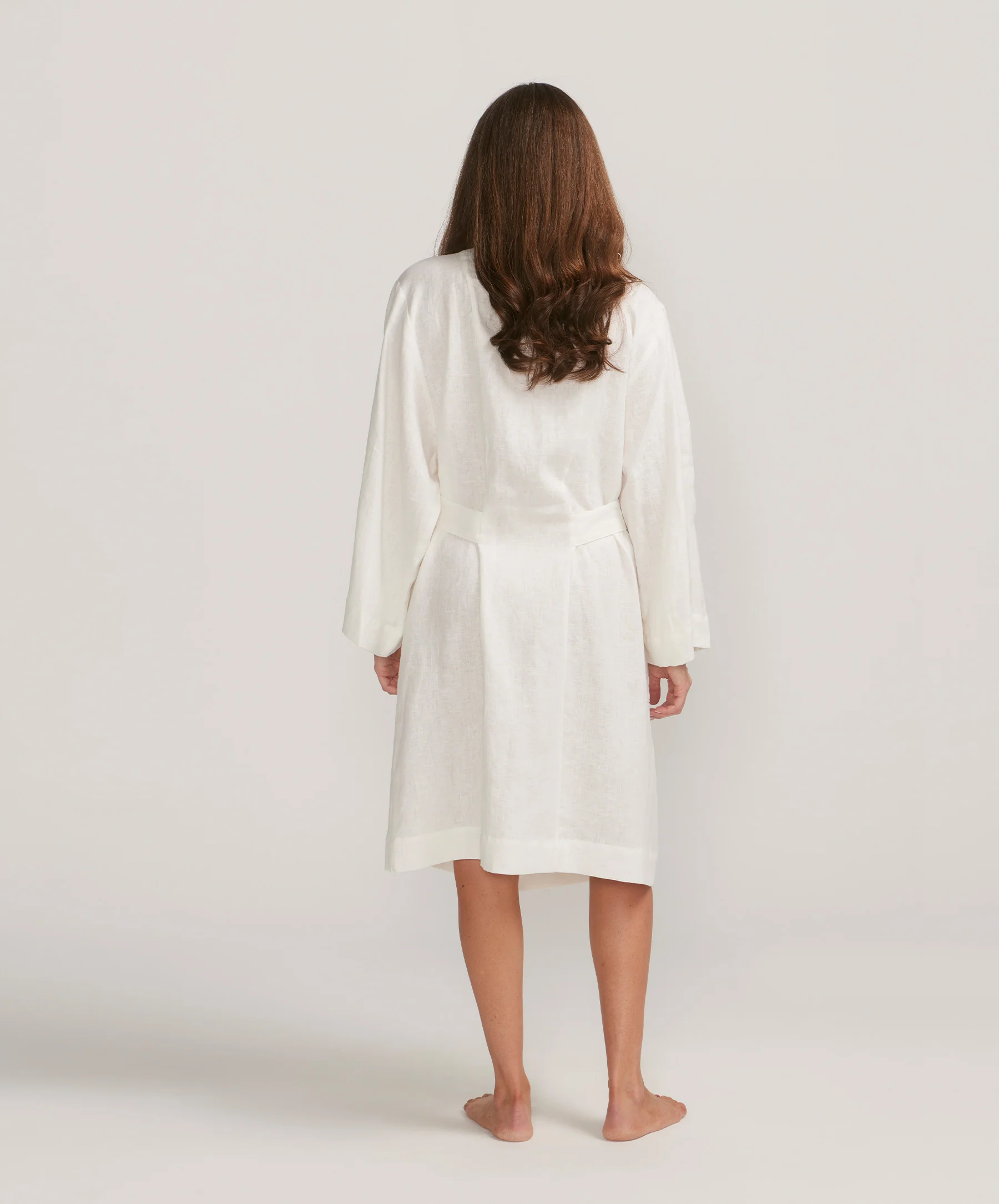 Linen Robe Edition I - Ivory - Image 10