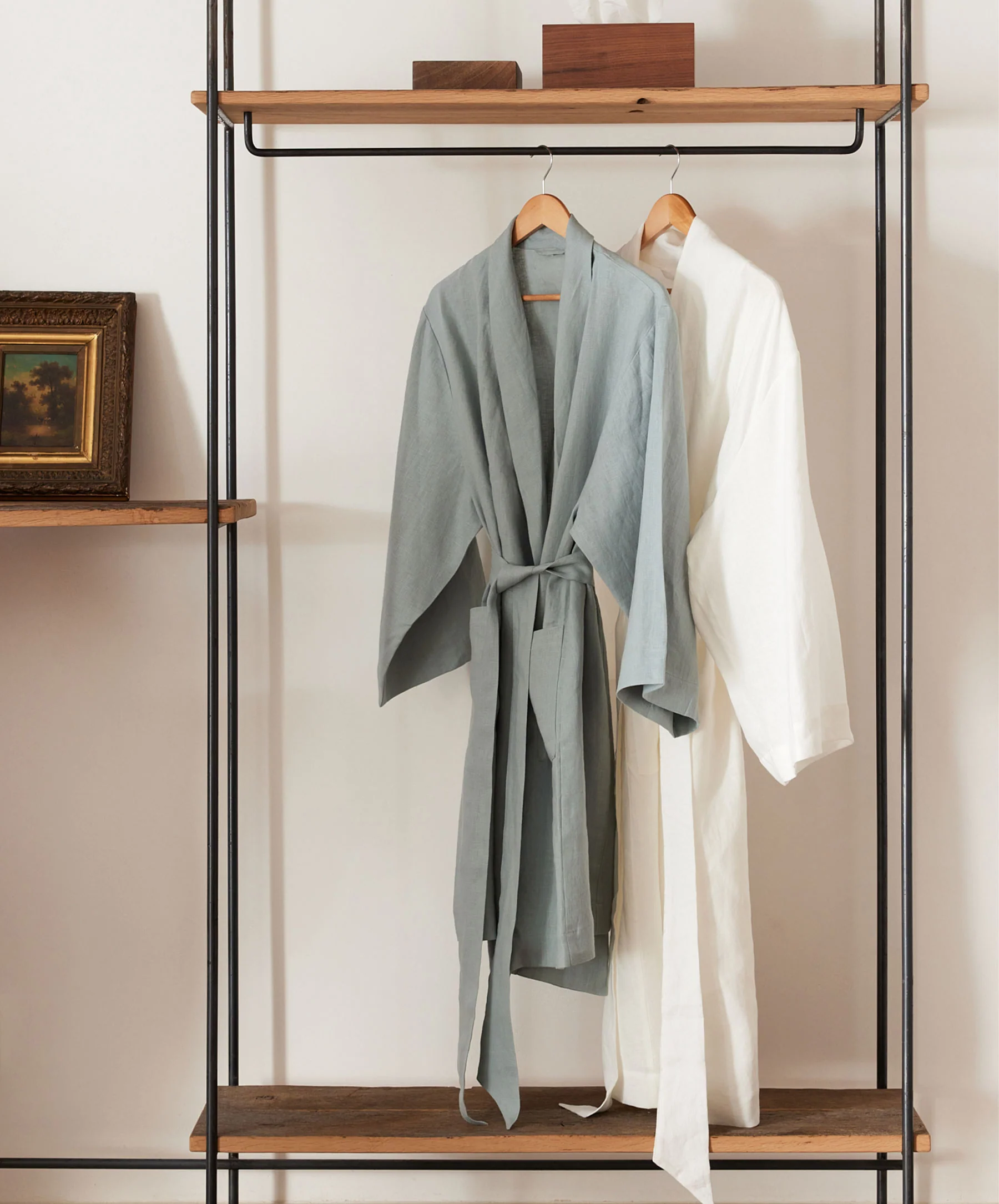 Linen Robe Edition I - Seafoam - Image 4