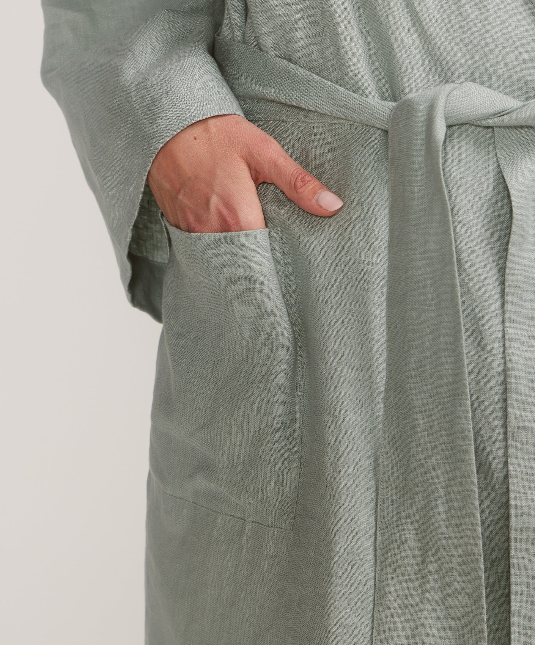 Linen Robe Edition I - Seafoam - Image 5