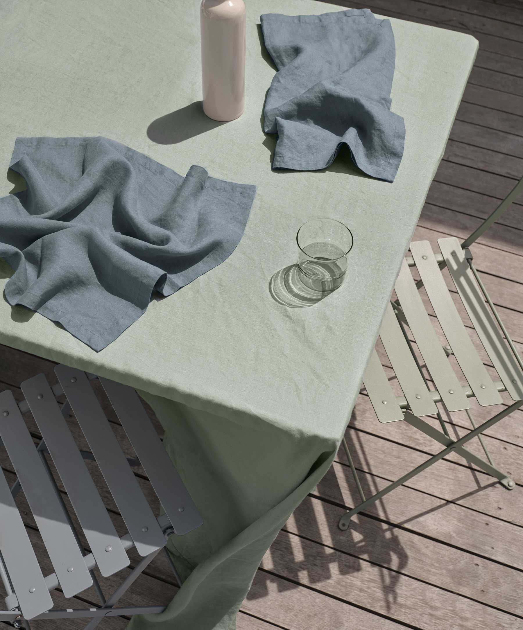 Linen Tablecloth - Sage - Image 3