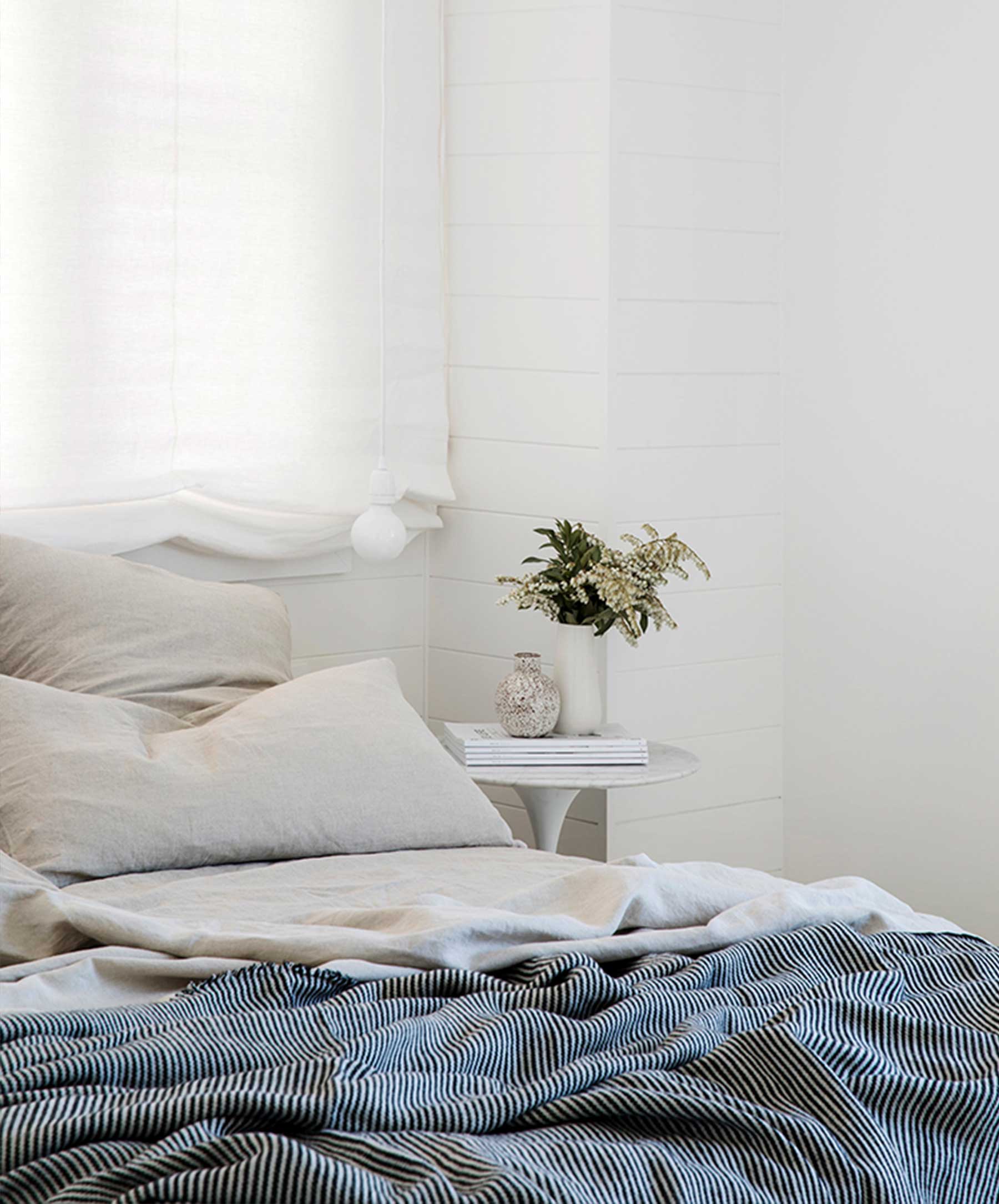 Mira Linen Throw - Ellis Stripe - Image 3