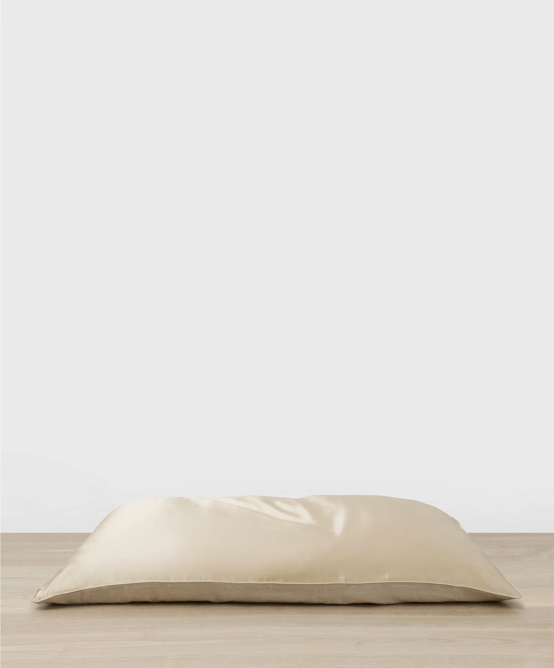 Silk Linen Flip Pillowcase - Natural - Image 5
