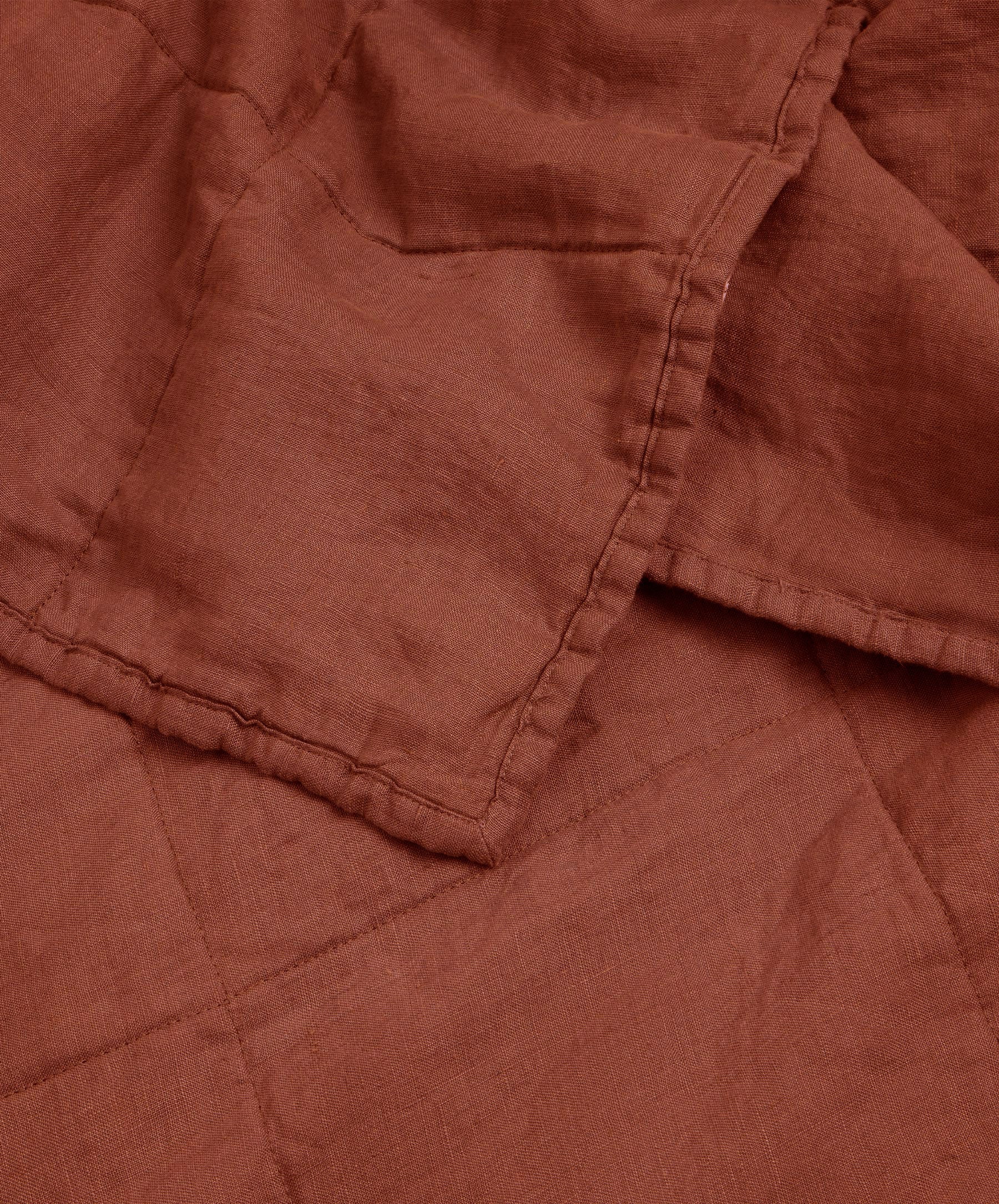 Quilted Bedcover - Sienna - Image 5
