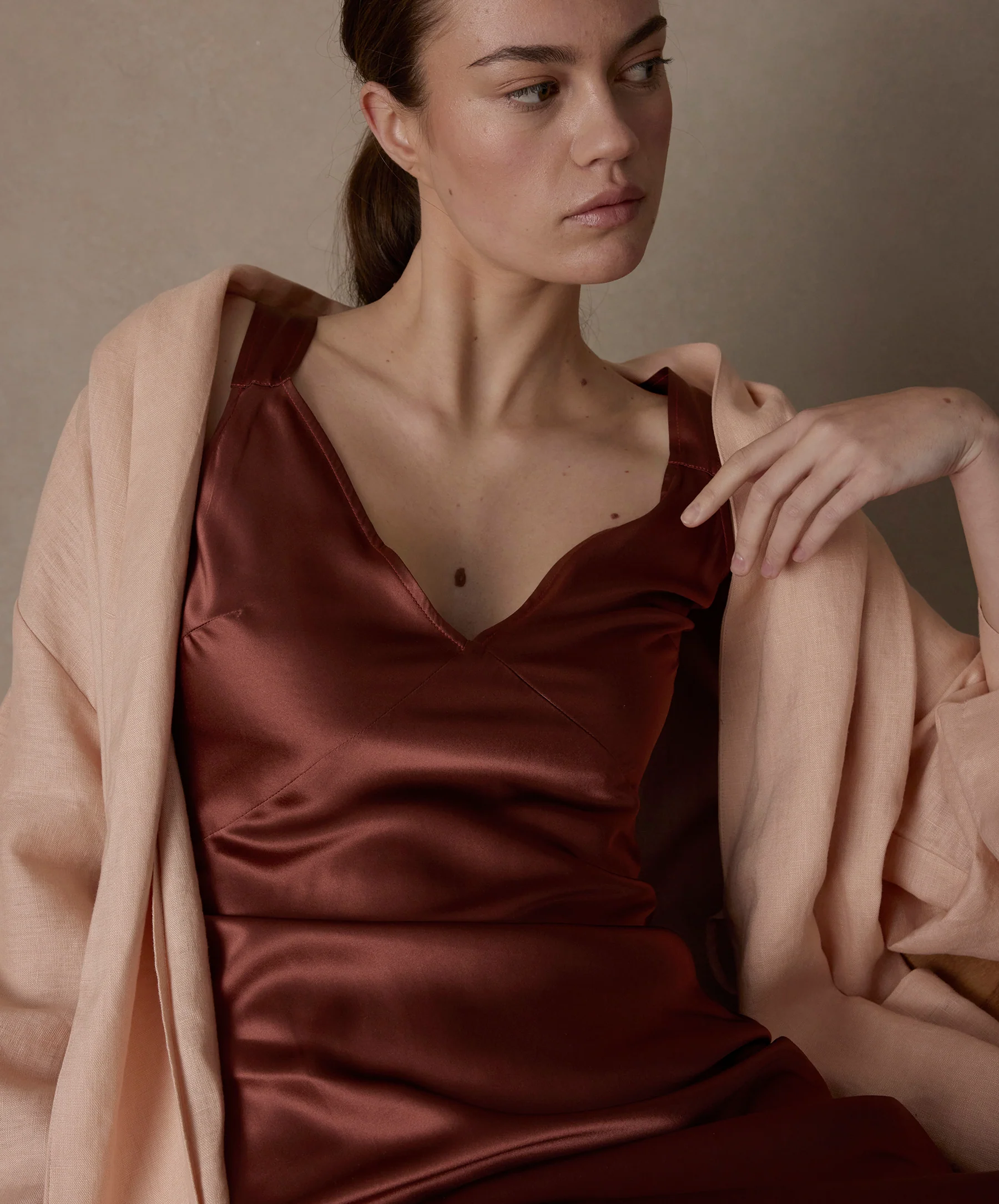 Silk Slip - Cinnabar - Image 3