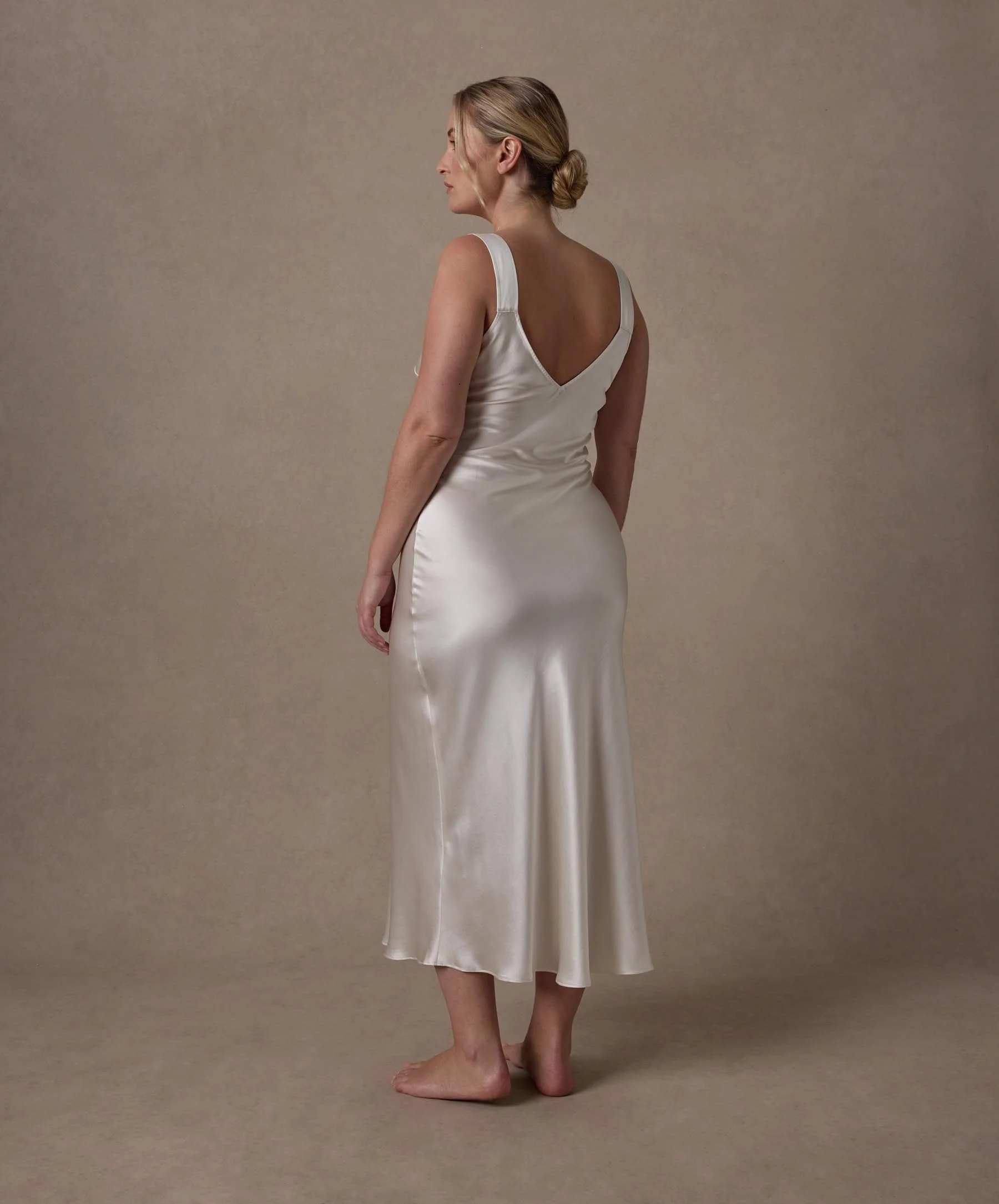 Silk Slip - Ivory - Image 8